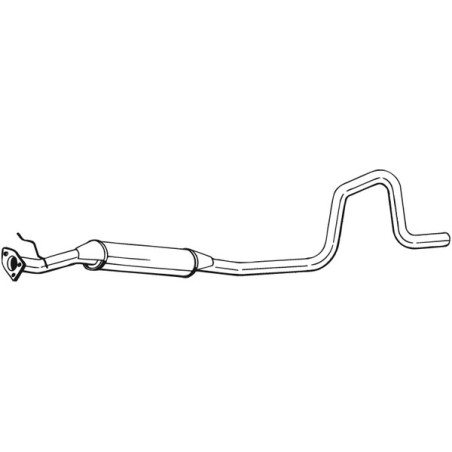 Silencieux intermédiaire BOSAL