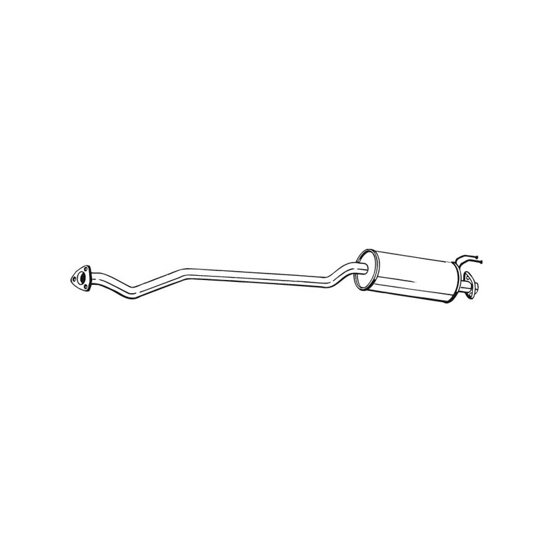 Silencieux intermédiaire BOSAL