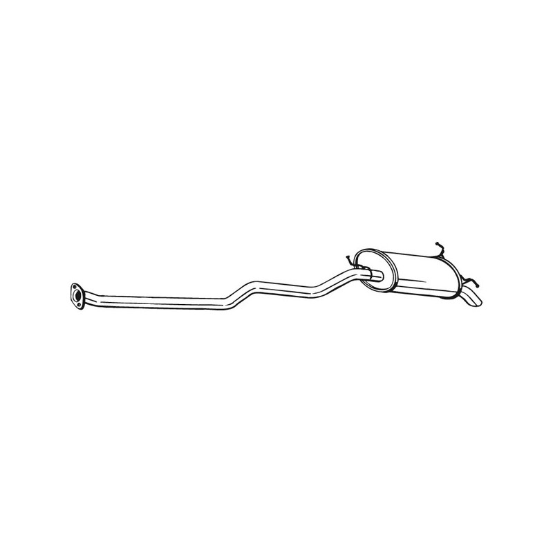 Silencieux arrière BOSAL