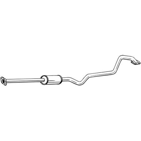 Silencieux intermédiaire BOSAL