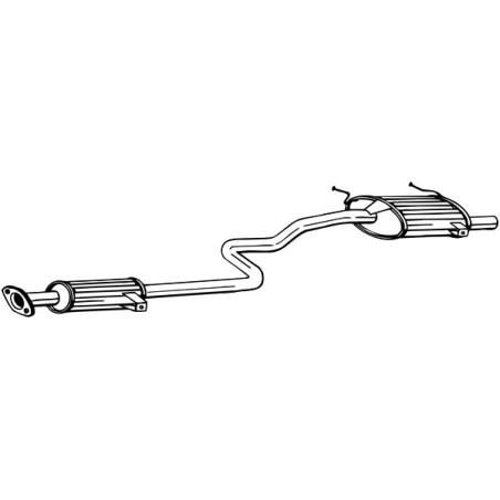 Silencieux arrière BOSAL