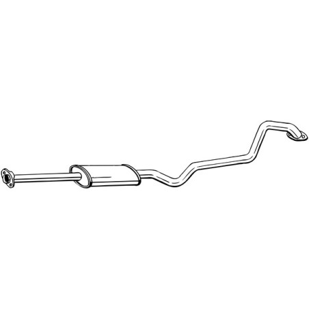 Silencieux intermédiaire BOSAL