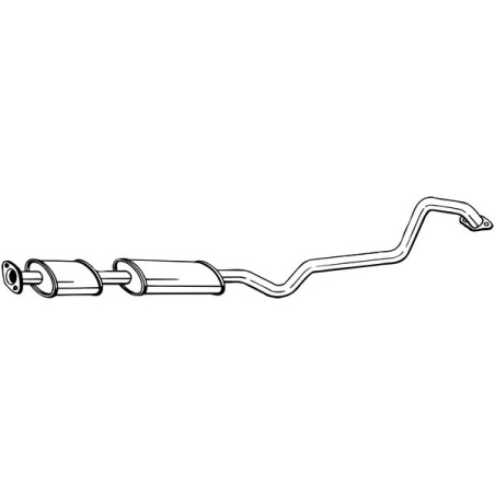 Silencieux intermédiaire BOSAL