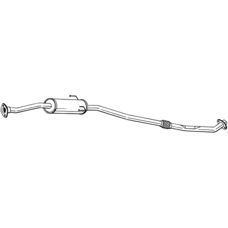 Silencieux intermédiaire BOSAL