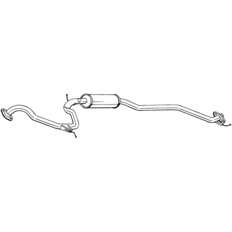 Silencieux intermédiaire BOSAL