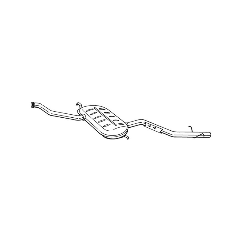 Silencieux arrière BOSAL
