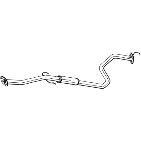 Silencieux intermédiaire BOSAL