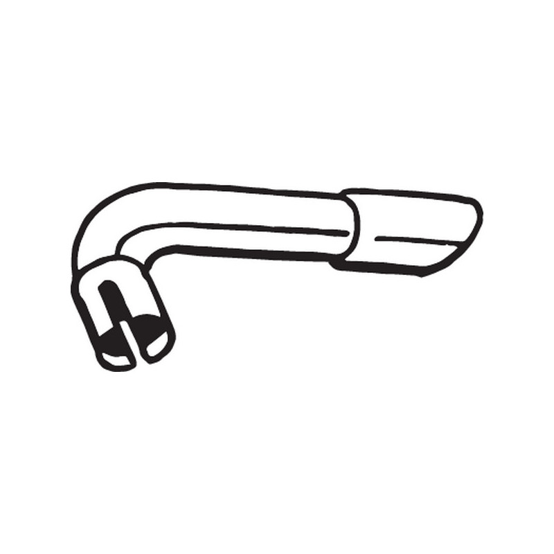 Tuyau d'échappement BOSAL