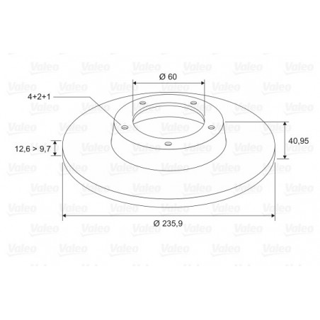 Disque de frein à l'unité...