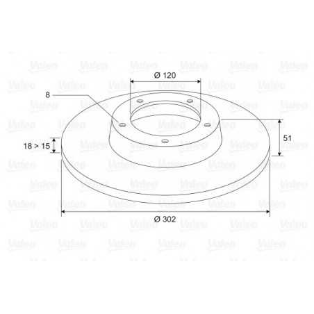 Disque de frein à l'unité...