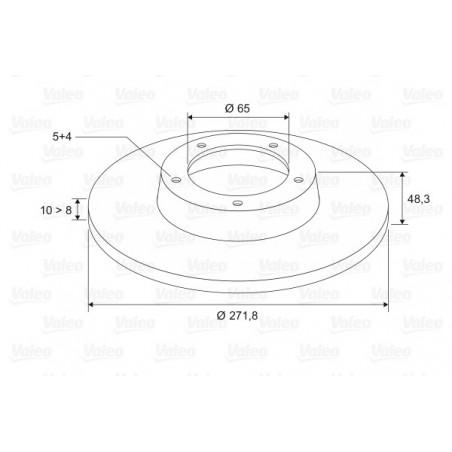 Disque de frein à l'unité...