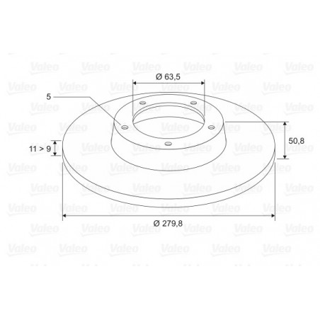 Disque de frein à l'unité...