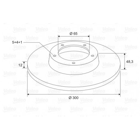 Disque de frein à l'unité...