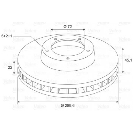 Disque de frein à l'unité...