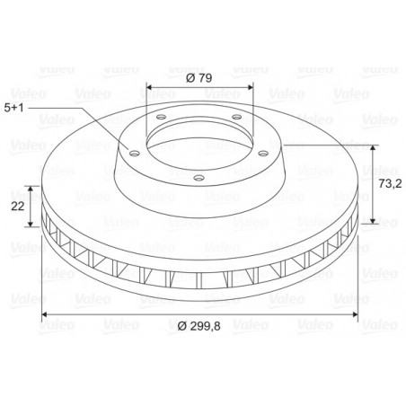 Disque de frein à l'unité...