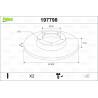 Disque de frein à l'unité VALEO