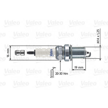 Bougie d'allumage VALEO
