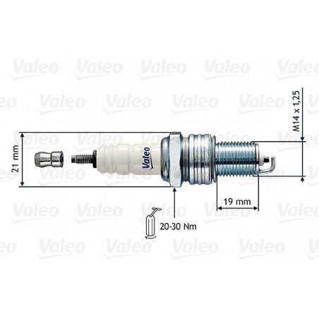 Bougie d'allumage VALEO