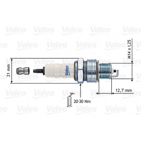 Bougie d'allumage VALEO