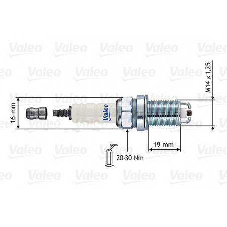 Bougie d'allumage VALEO