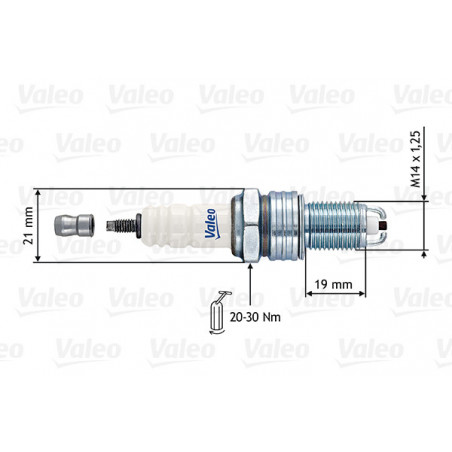 Bougie d'allumage VALEO