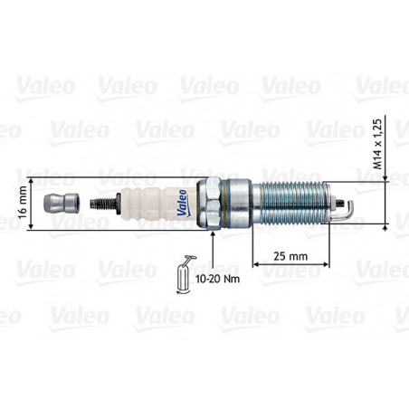 Bougie d'allumage VALEO