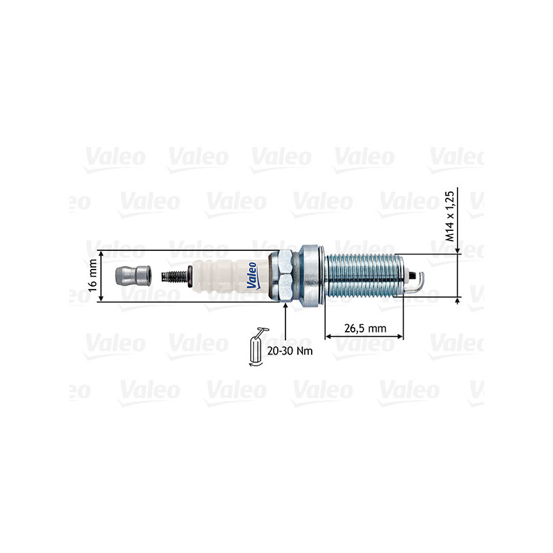 Bougie d'allumage VALEO