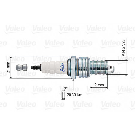Bougie d'allumage VALEO
