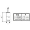 Amortisseur (à l'unité) KYB