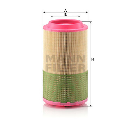 Filtre à air MANN-FILTER