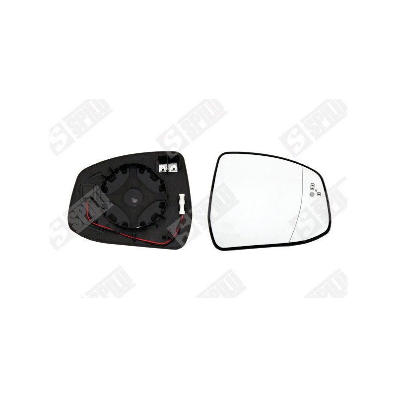 Verre de rétroviseur (rétro extérieur) SPILU