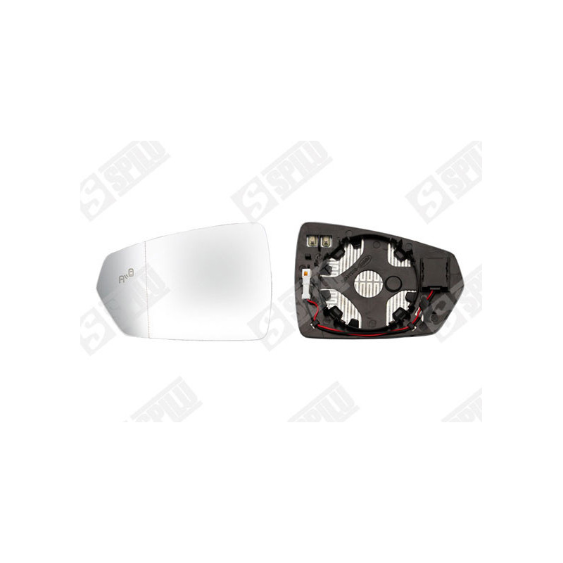 Verre de rétroviseur (rétro extérieur) SPILU