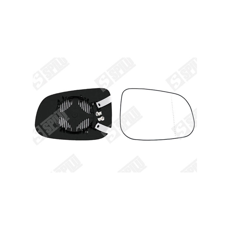Verre de rétroviseur (rétro extérieur) SPILU