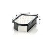 Filtre à air MANN-FILTER