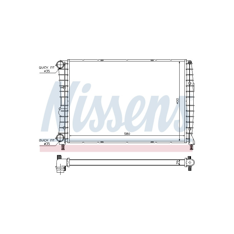 Radiateur NISSENS