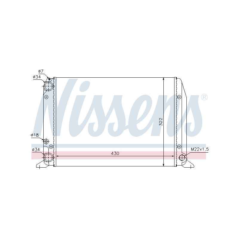 Radiateur NISSENS