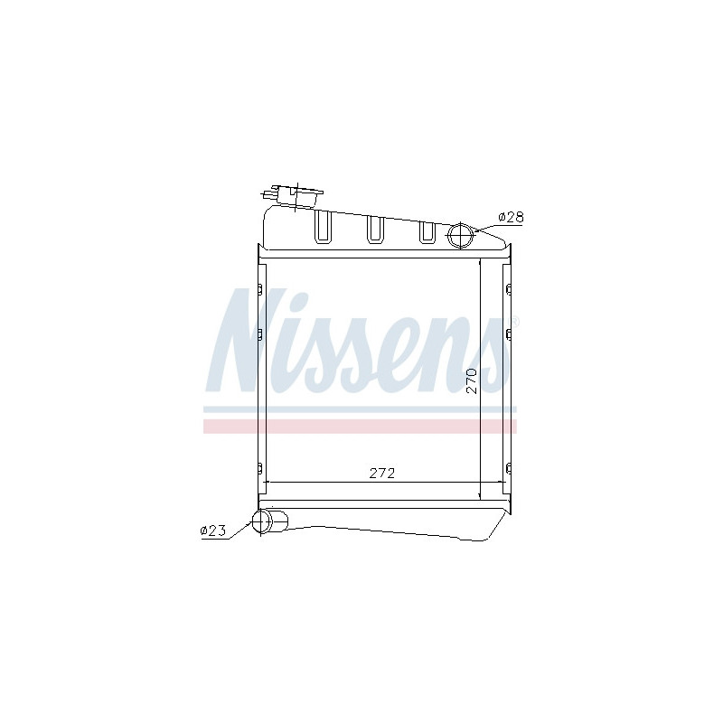 Radiateur NISSENS