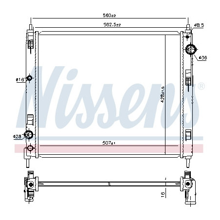Radiateur NISSENS