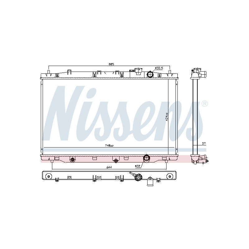 Radiateur NISSENS