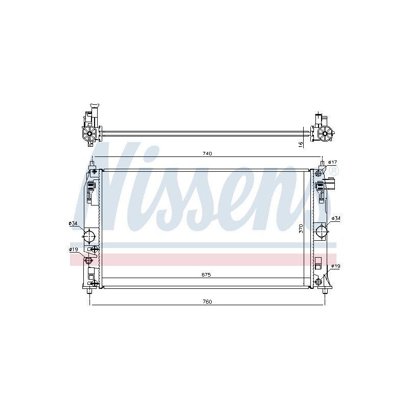 Radiateur NISSENS