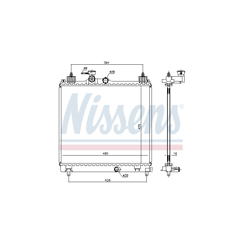 Radiateur NISSENS