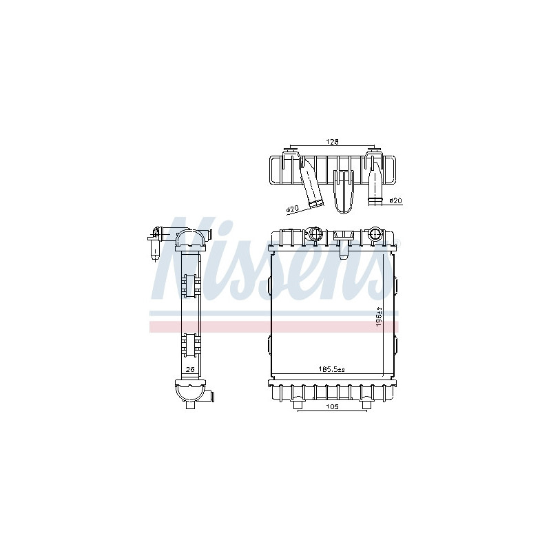 Radiateur NISSENS