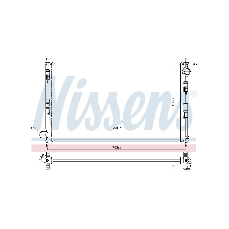 Radiateur NISSENS