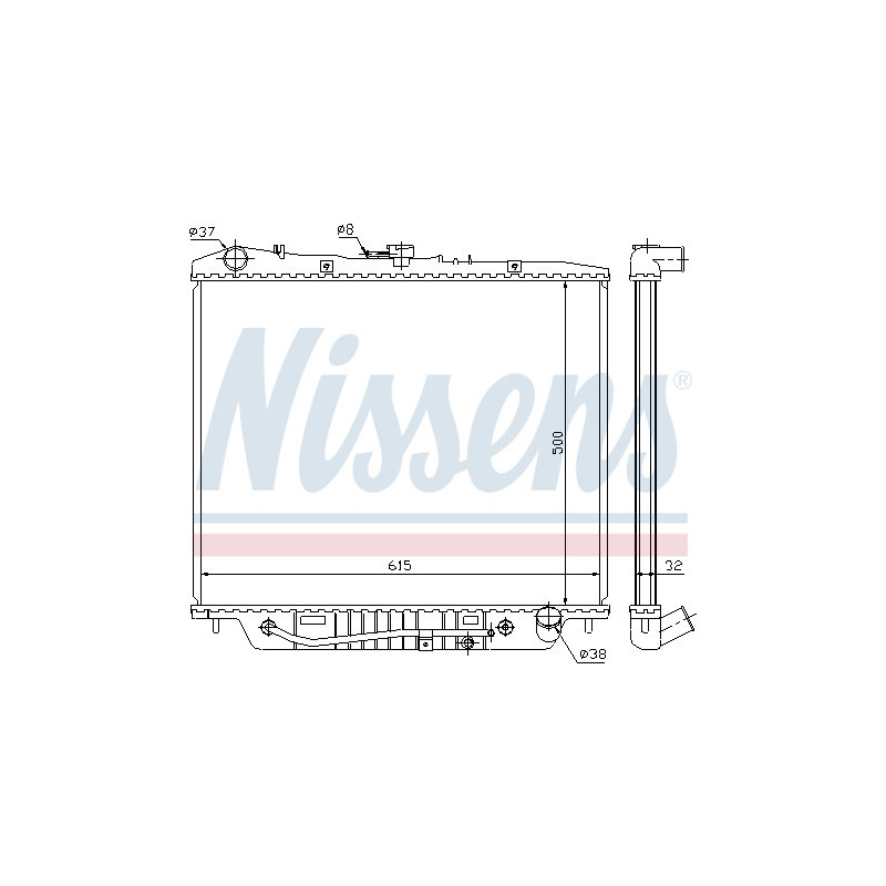 Radiateur NISSENS