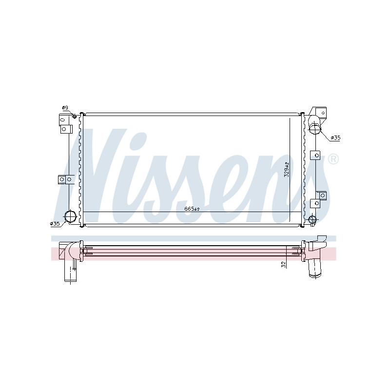 Radiateur NISSENS