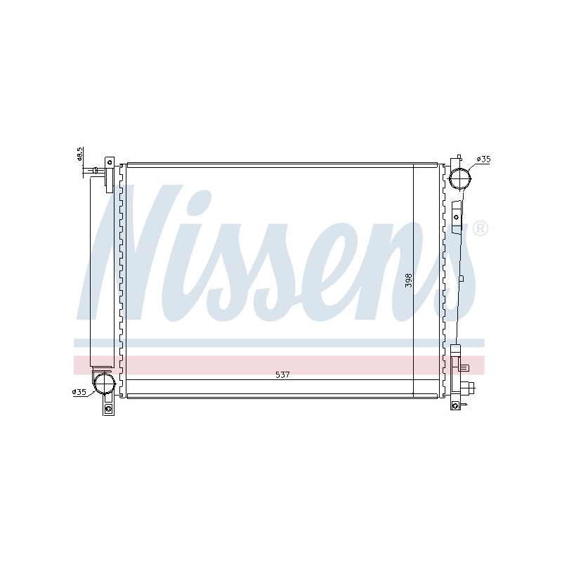 Radiateur NISSENS