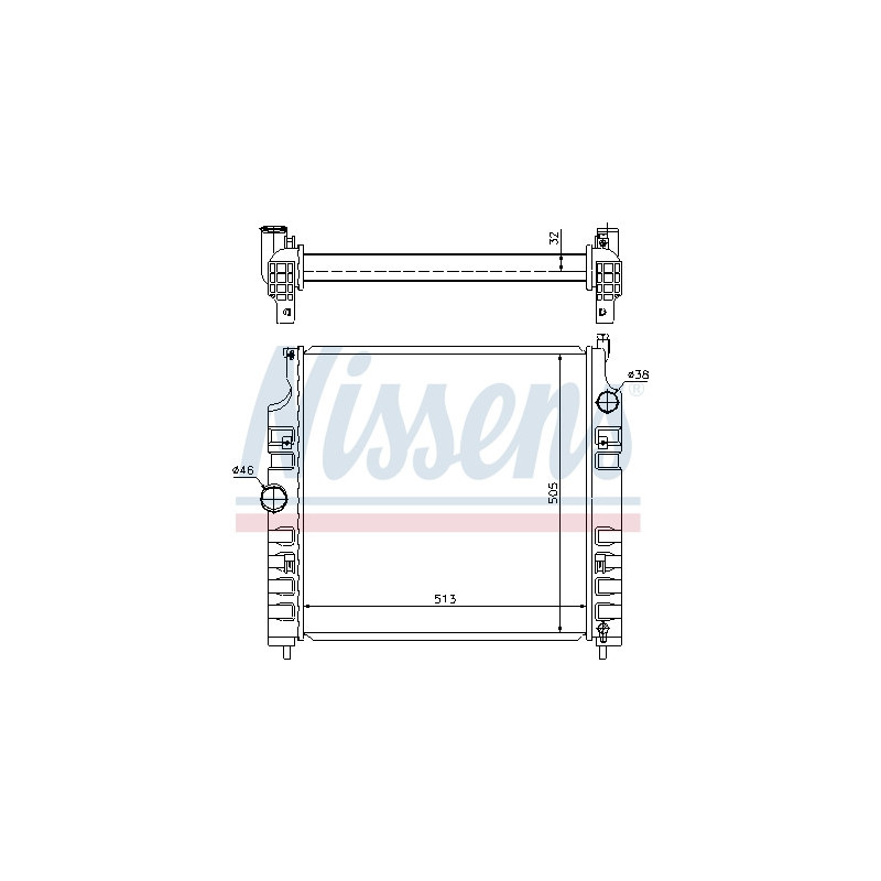 Radiateur NISSENS