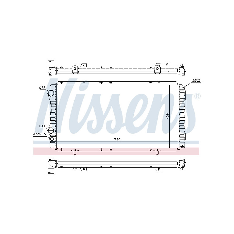 Radiateur NISSENS