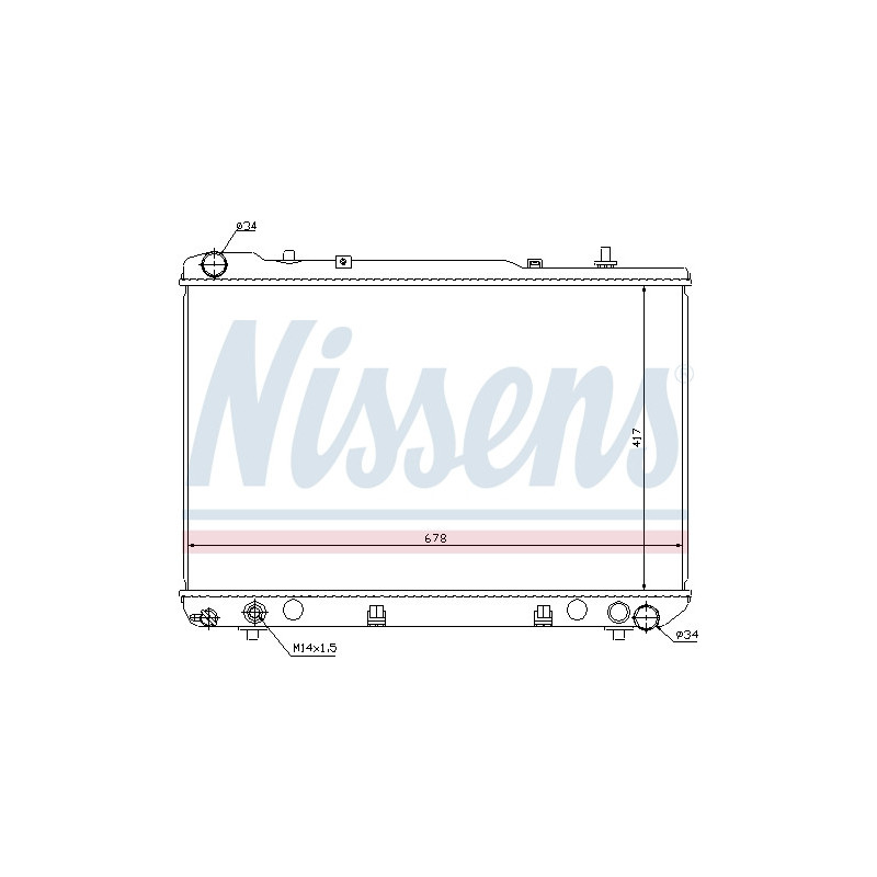 Radiateur NISSENS