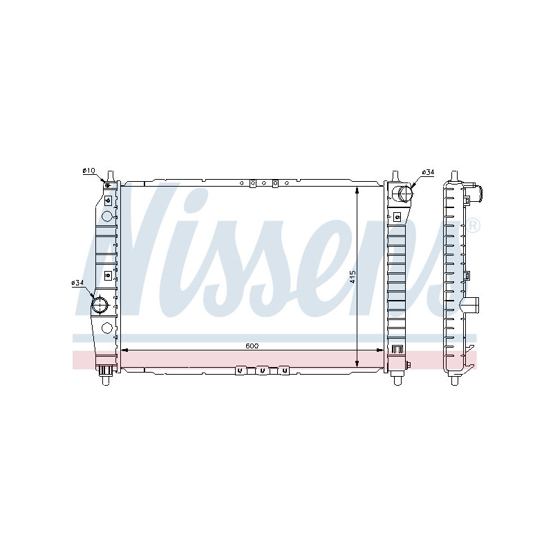 Radiateur NISSENS